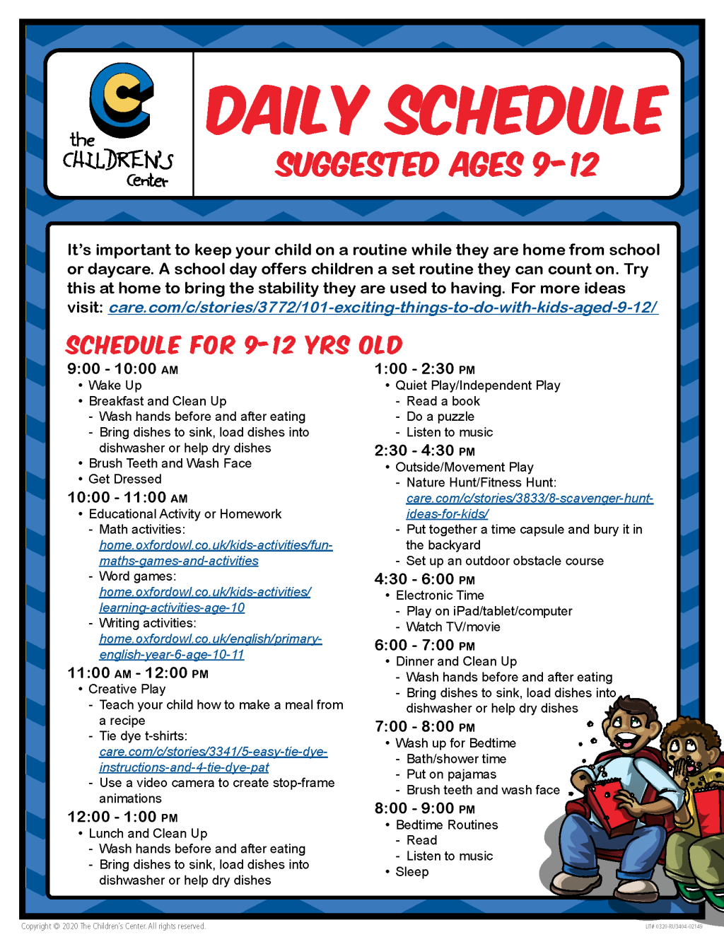 Picture of: Daily Schedule • Ages – – The Children’s Center