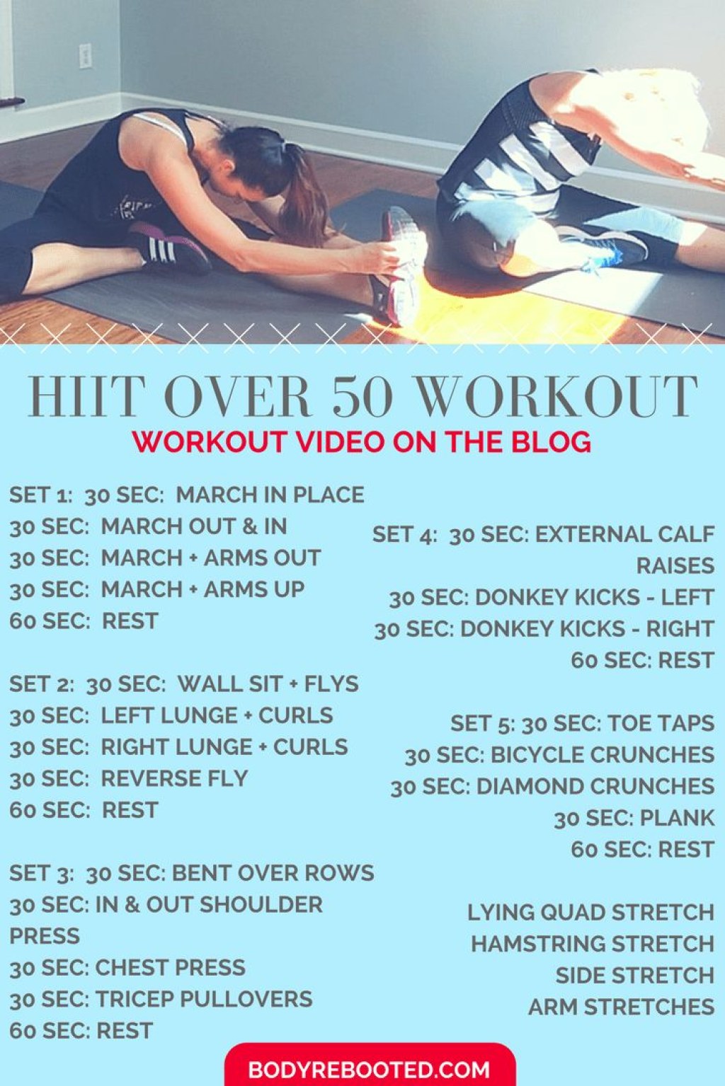 Picture of: HIIT Over  is created just for people over , but anyone can do