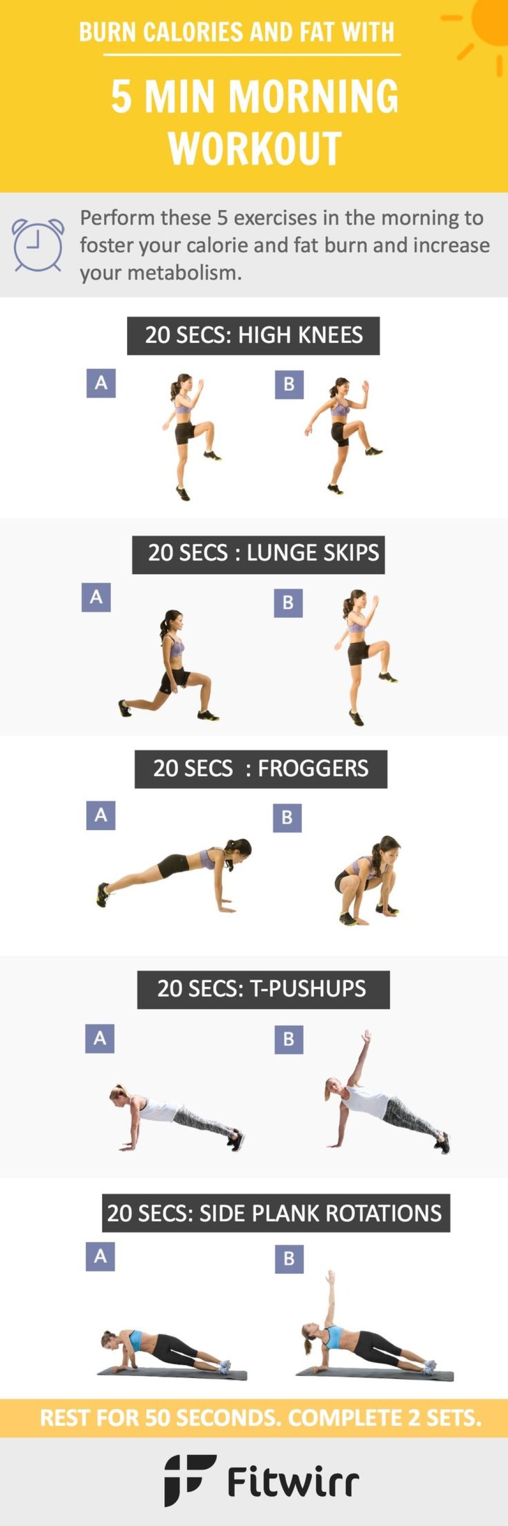 Picture of: -Min Morning Yoga Flow Sequence to Jumpstart Your Day – Fitwirr